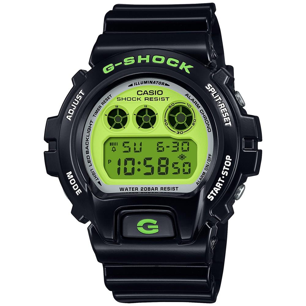 G-Shock Men's Digital Black Resin Strap Watch 50mm, DW6900RCS-1