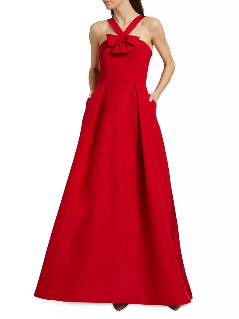 Alexia María Emma Silk Sleeveless Gown 2