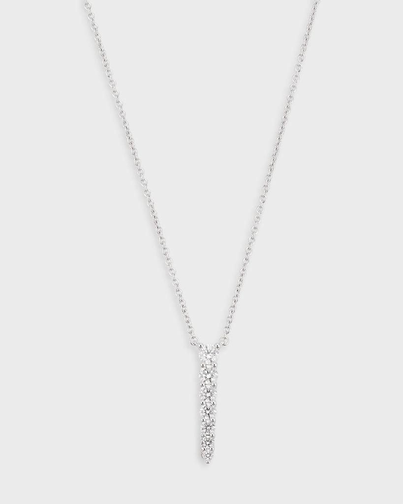 Memoire 18KWG Identity Diamond Pendant, 0.45tcw