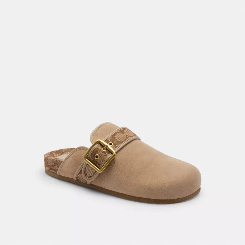 Coach Ashton Clog In Signature Jacquard 2