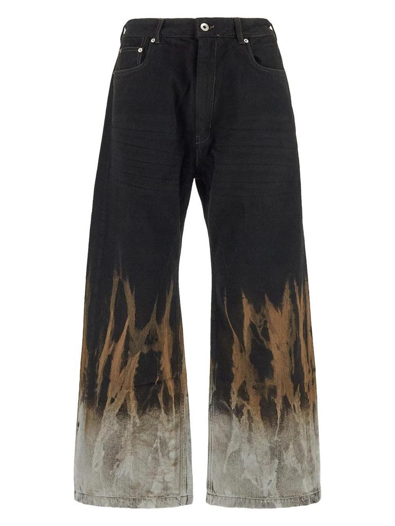 Rick Owens Geth Silk Wool Jeans - Jeans - BeyondStyle