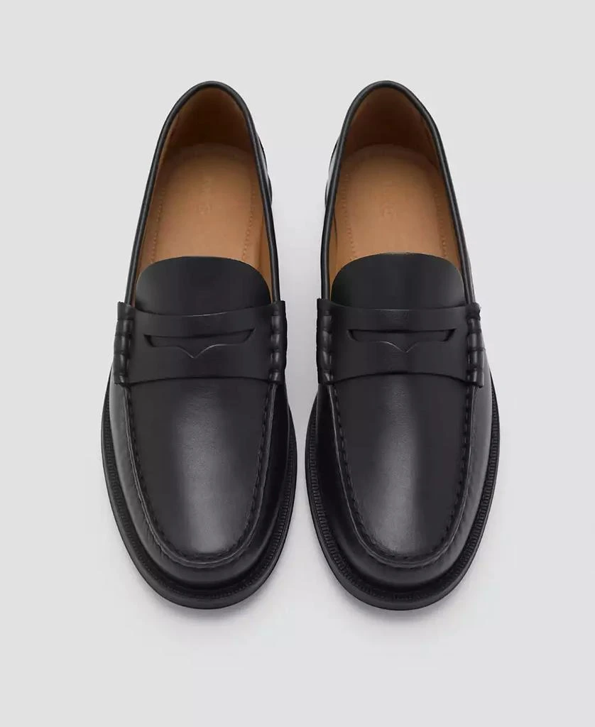 Mango Men's Leather Penny Loafers 3