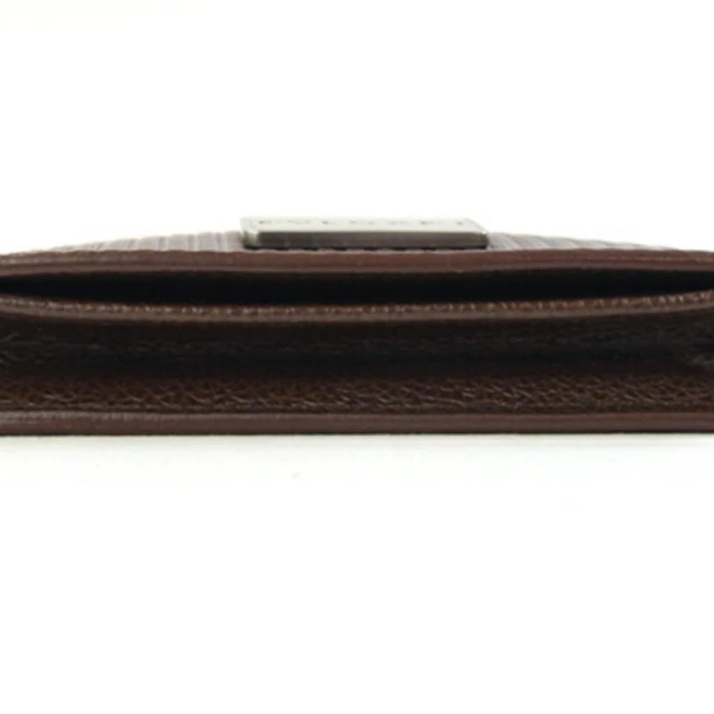 BVLGARI Pvc Leather Business Card Case (Pre-Owned) 5