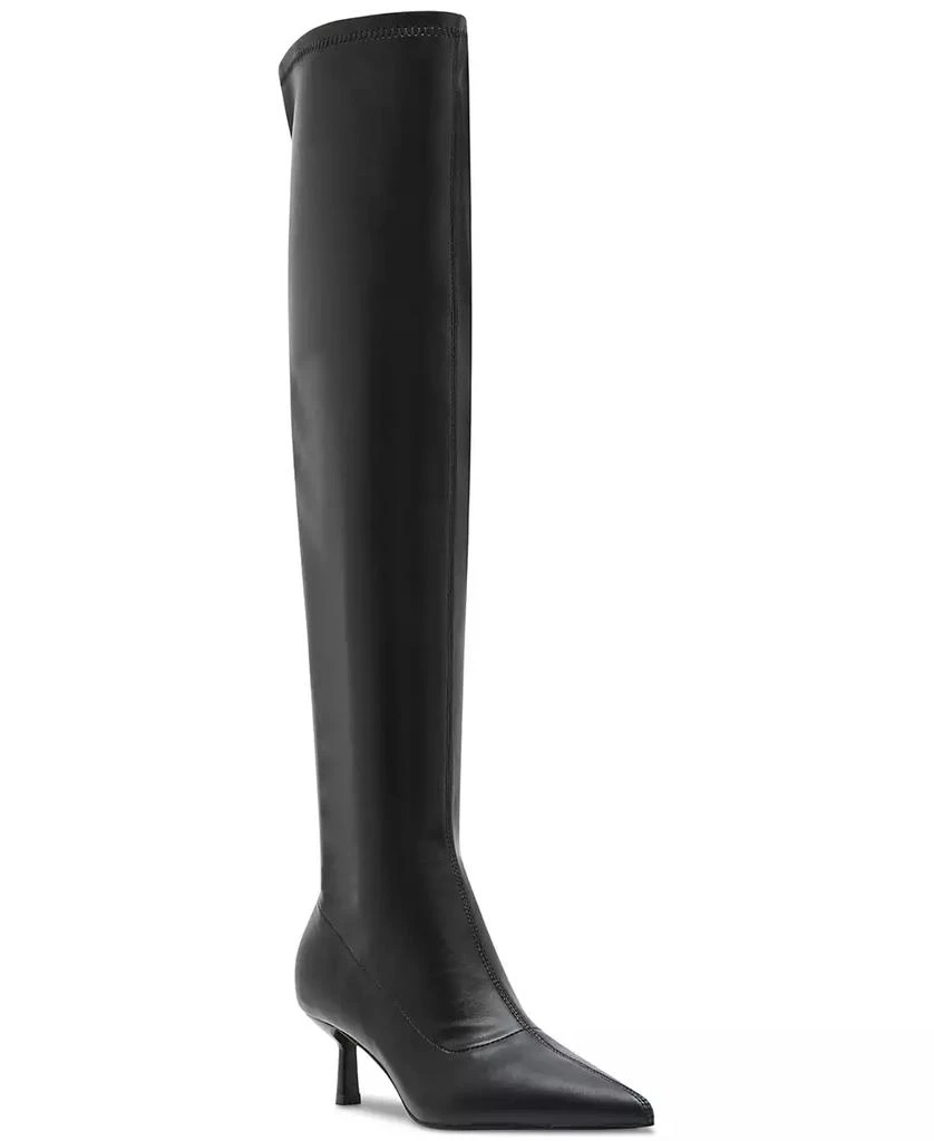 Madden Girl Deserai Over-The-Knee Kitten Heel Boots 1