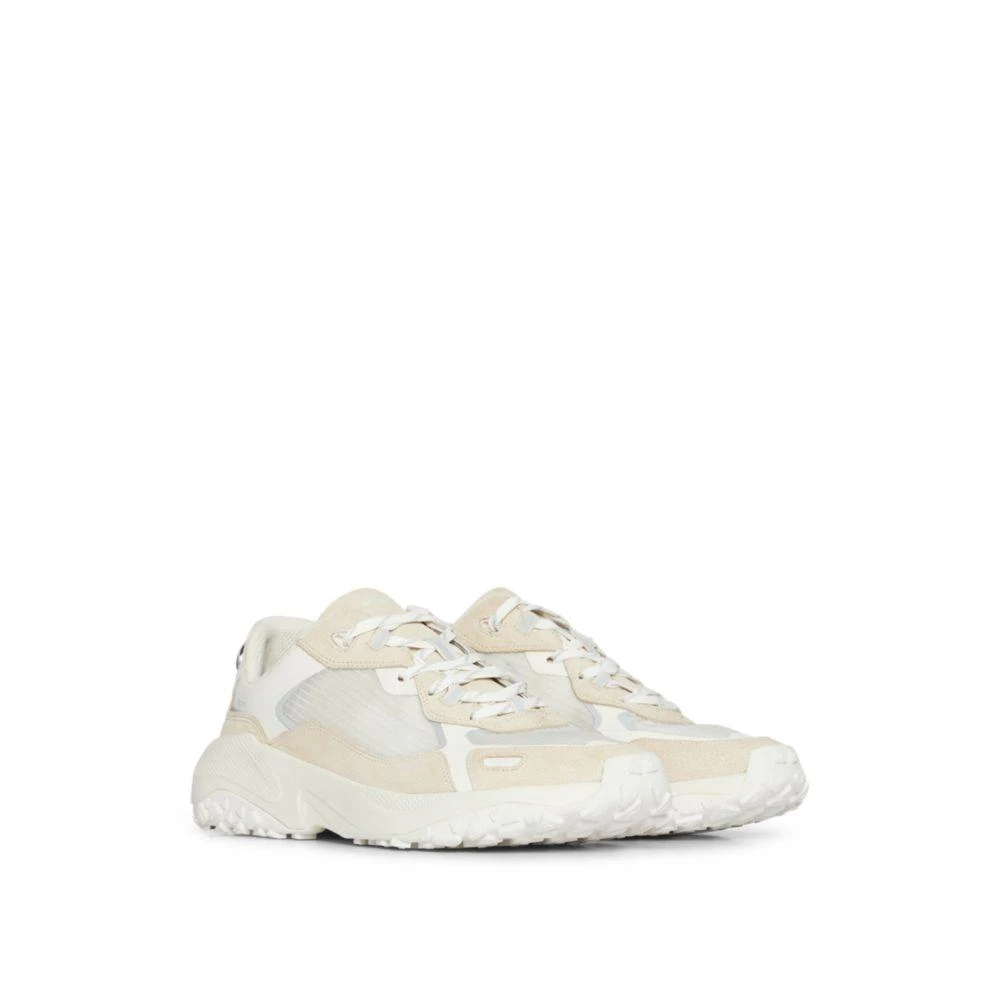 Hugo Boss Mixed-material trainers with ripstop mesh 1