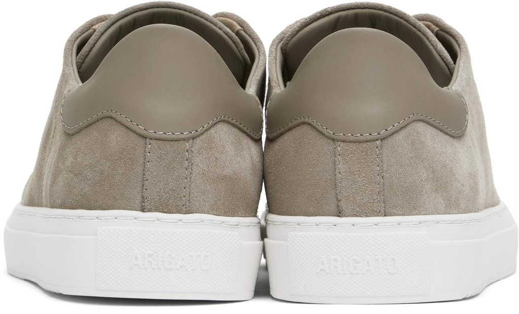 Axel Arigato Taupe Clean 90 Suede Sneakers 2