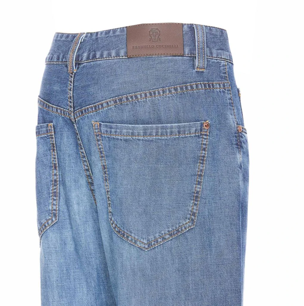 Brunello Cucinelli Brunello Cucinelli Logo Patch Boyfriend Jeans 3