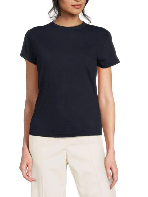 Vince Pima Cotton T-Shirt 1