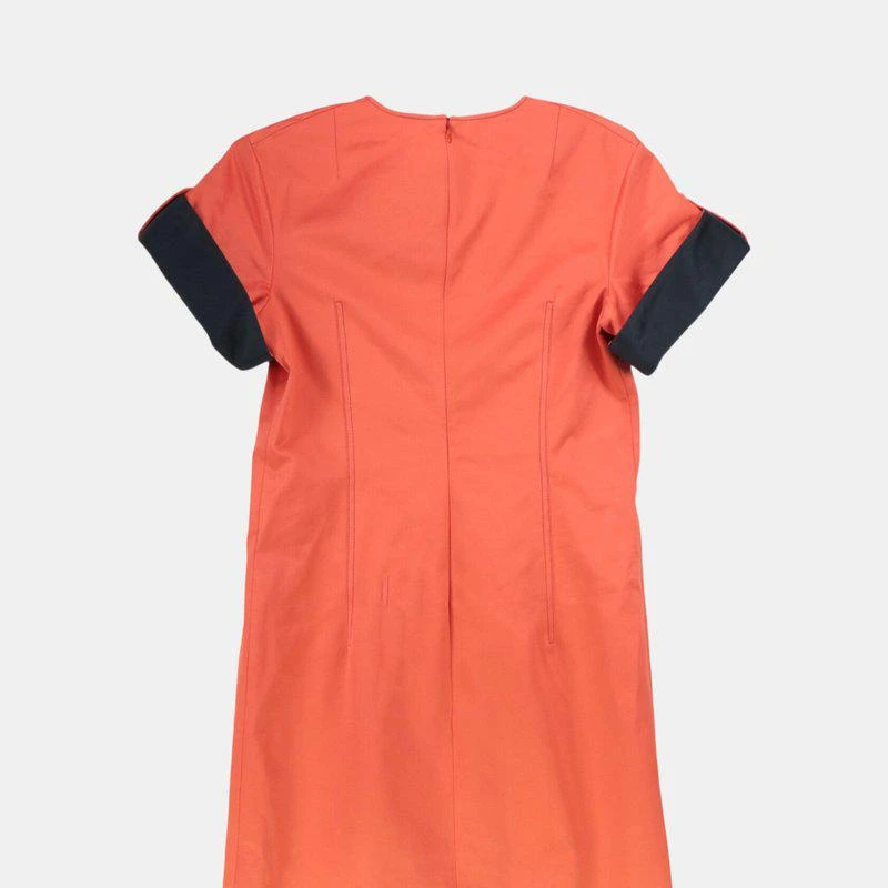 Marni Marni Women's Orange / Black Arabesque Dress 8 US 44 EU 2
