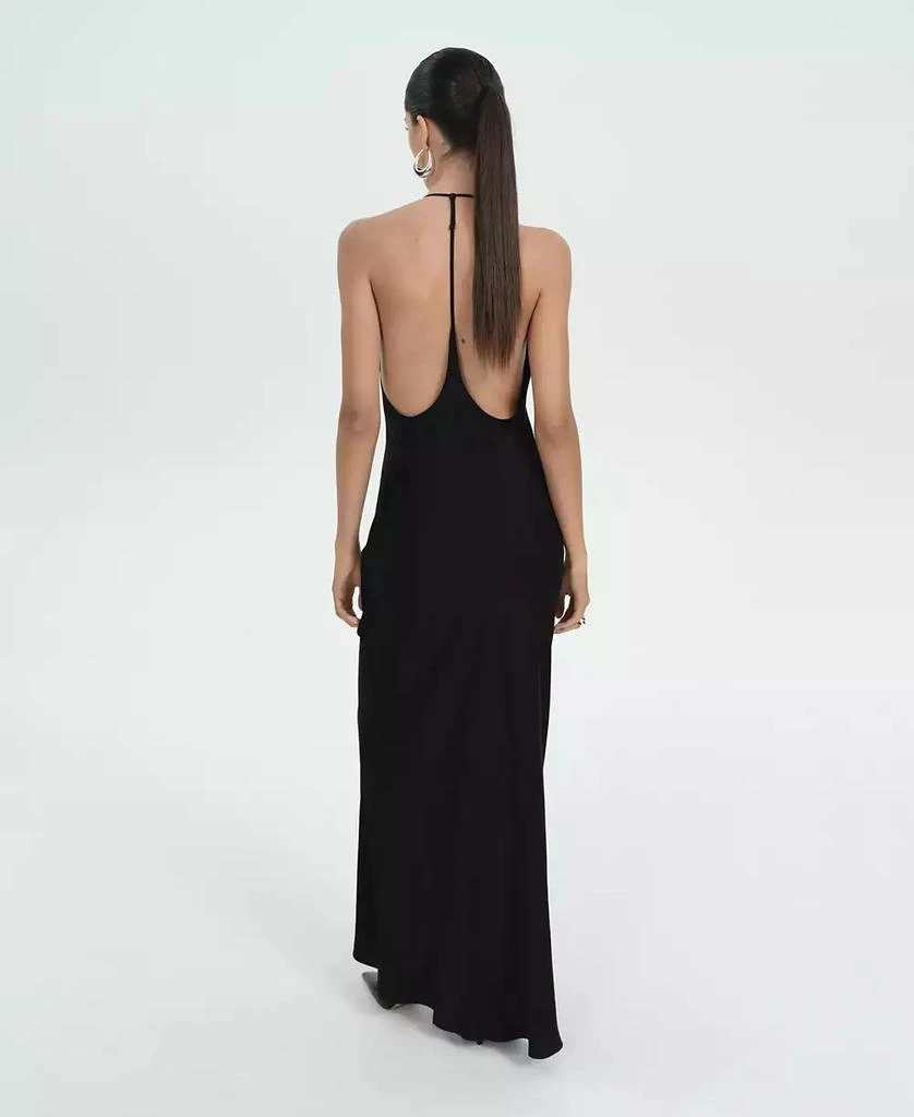 strapless open back dress Cassiopeia Open Back String Tie Maxi Dress Mango– Selfie Leslie