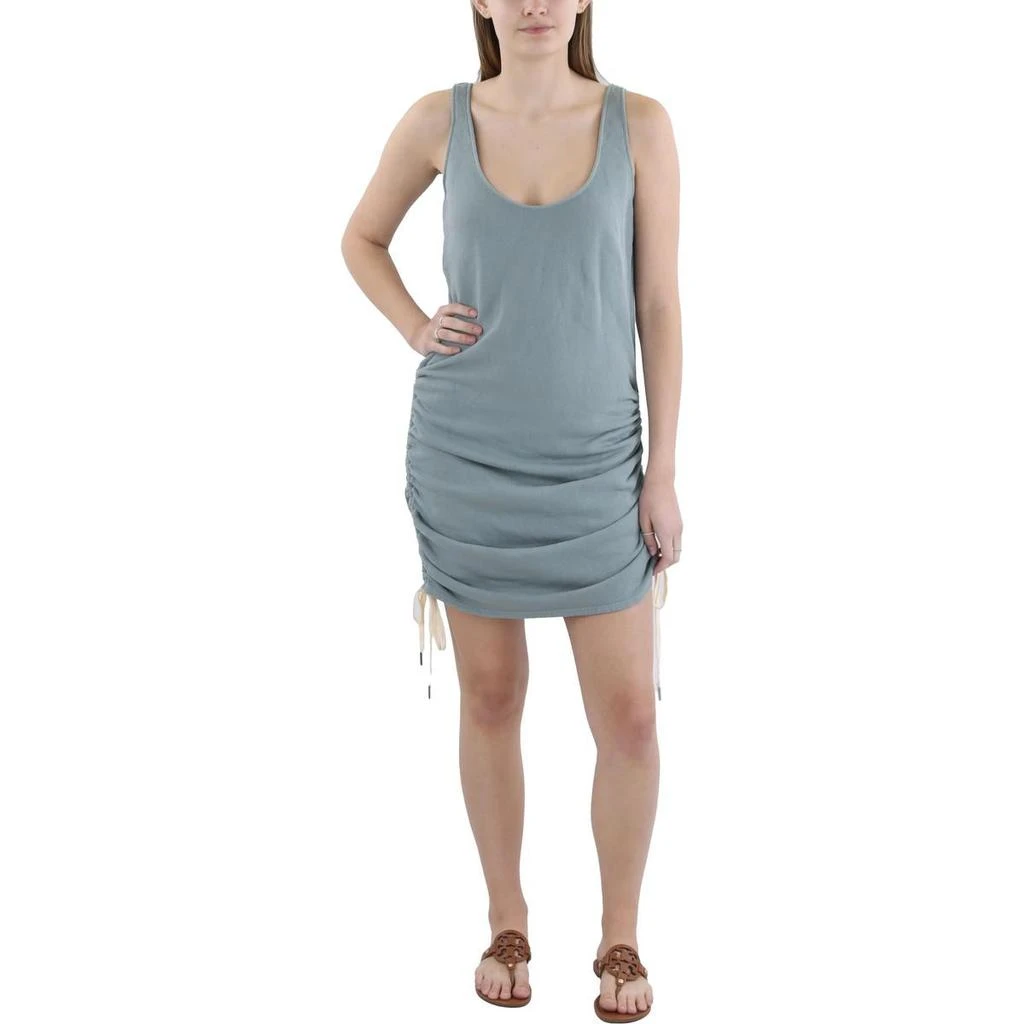 n:philanthropy Womens Open Back Terry Cloth Mini Dress 1