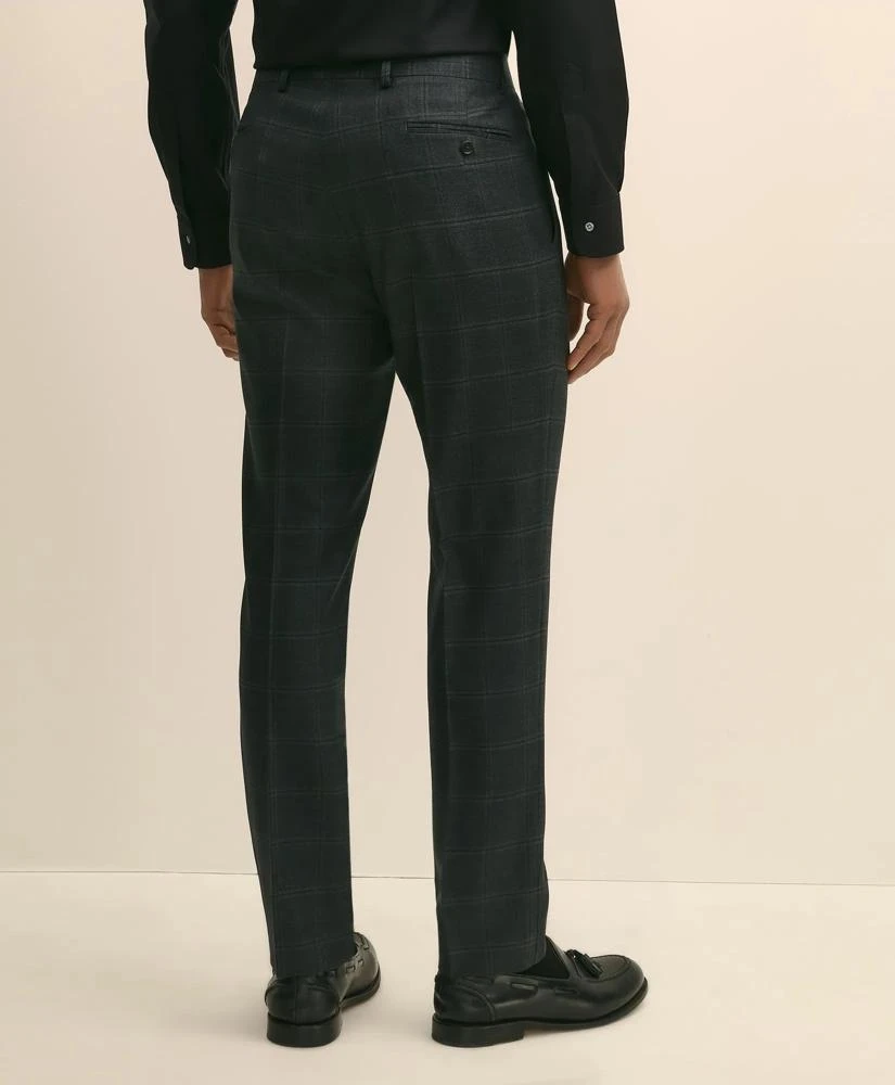 Brooks Brothers Brooks Brothers Explorer Collection Slim Fit Wool Windowpane Suit Pants 4