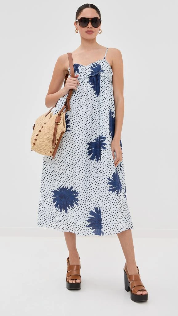 Alix of Bohemia Eden Indigo Dahlia Dress 6