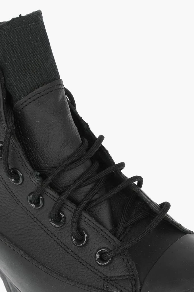 Converse All Star Chuck Taylor Texture Leather High-Top Sneakers 4