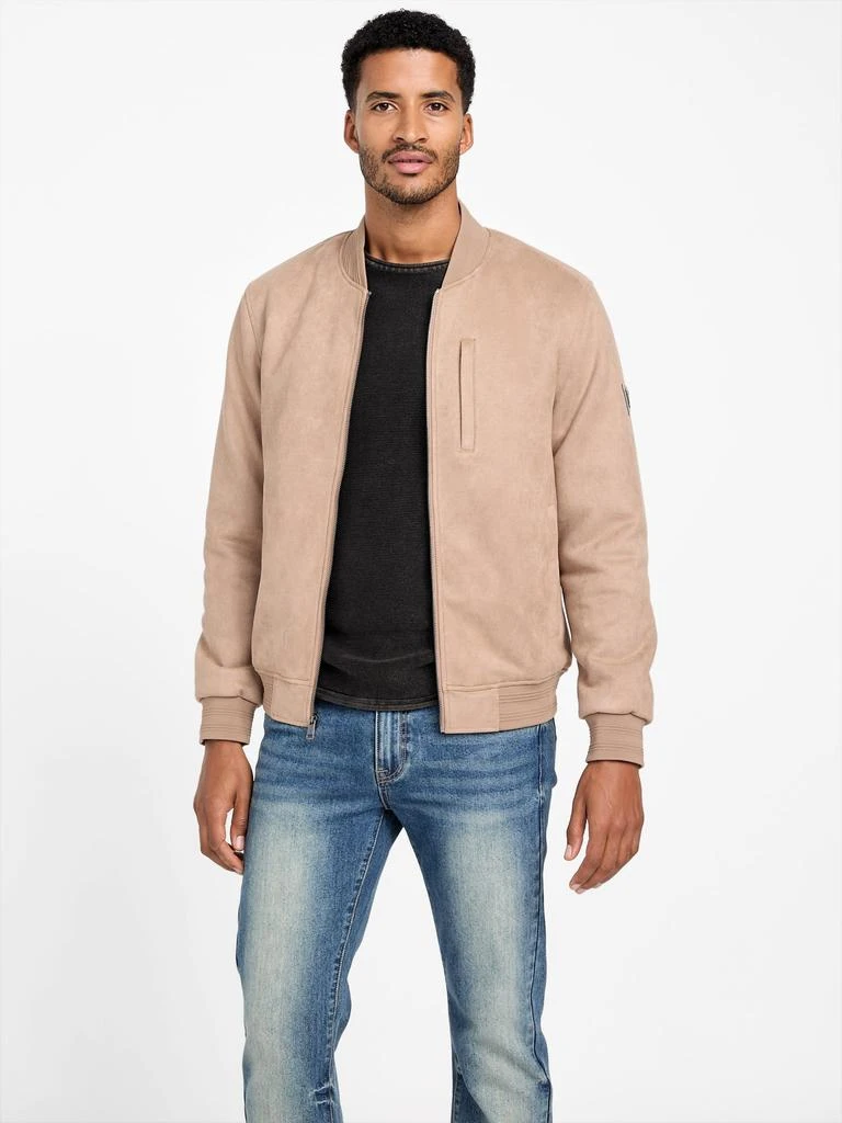 Guess Factory Grover Faux-Suede Jacket 6