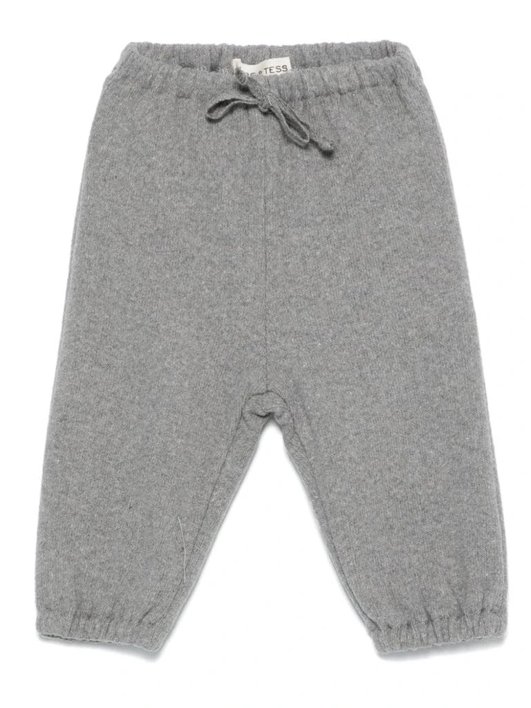 BABE & TESS Gray Trousers Baby Boy 1