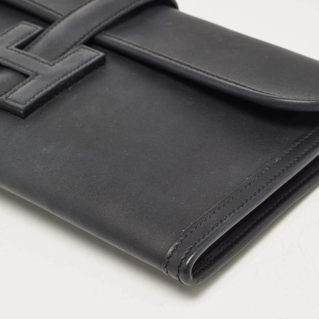 Hermes Hermes Bleu Indigo Swift Leather Elan Jige 29 Clutch 17