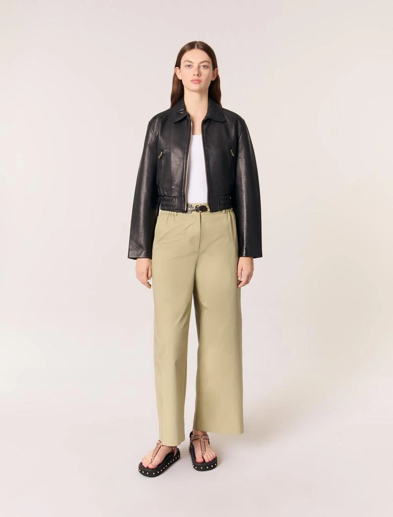 Maje Maje Woman's leather Leather jacket for Spring/Summer 1