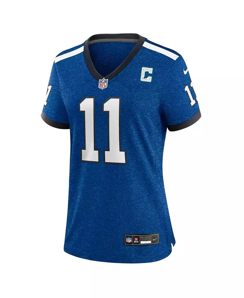 NIKE Women's Michael Pittman Jr. Royal Indianapolis Colts Indiana Nights Alternate Game Jersey 3