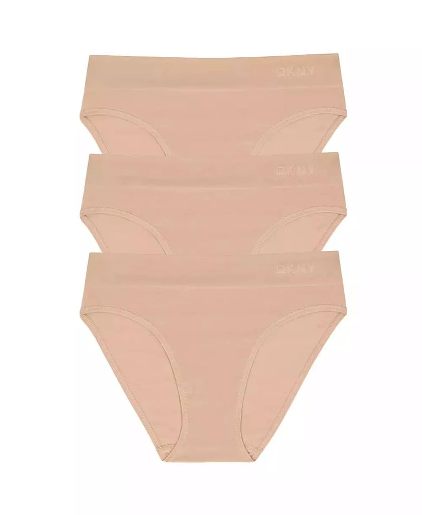 DKNY Women's Seamless Litewear Bikini Underwear 3 Pack DK5017NP3 1