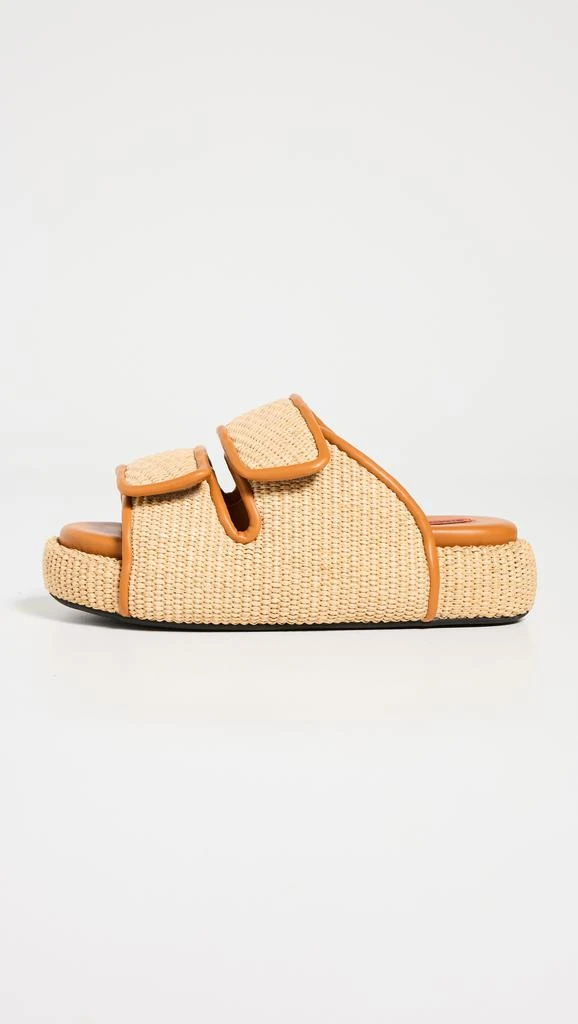 Simon Miller Raffia Cro Slides 6