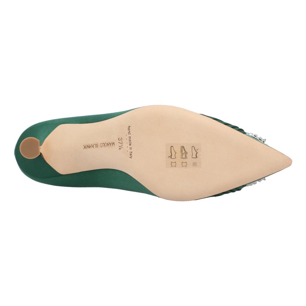 パンプス Manolo Blahnik Maidapump 090 Pump Green Manolo Blahnik Maidapump 090 Pump Green - High Heels