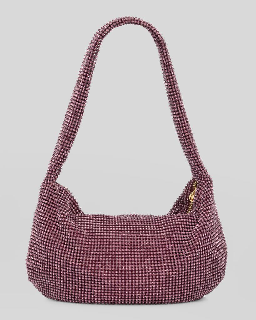Whiting & Davis Farrah Crystal Hobo Shoulder Bag