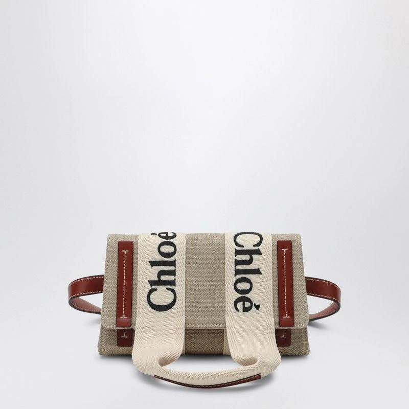 Chloé Chloé Woody Beige/Brown Waist Bag 1