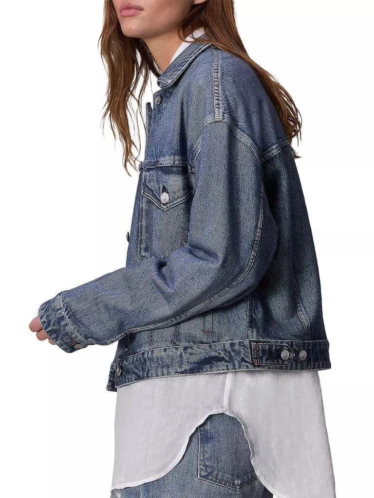Rag & Bone Miramar Denim Trucker Jacket 4
