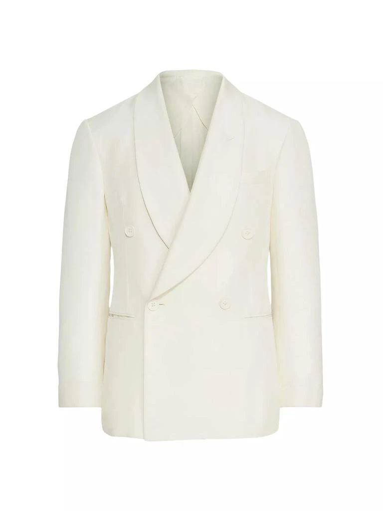 Ralph Lauren Kent Silk Double-Breasted Blazer 1