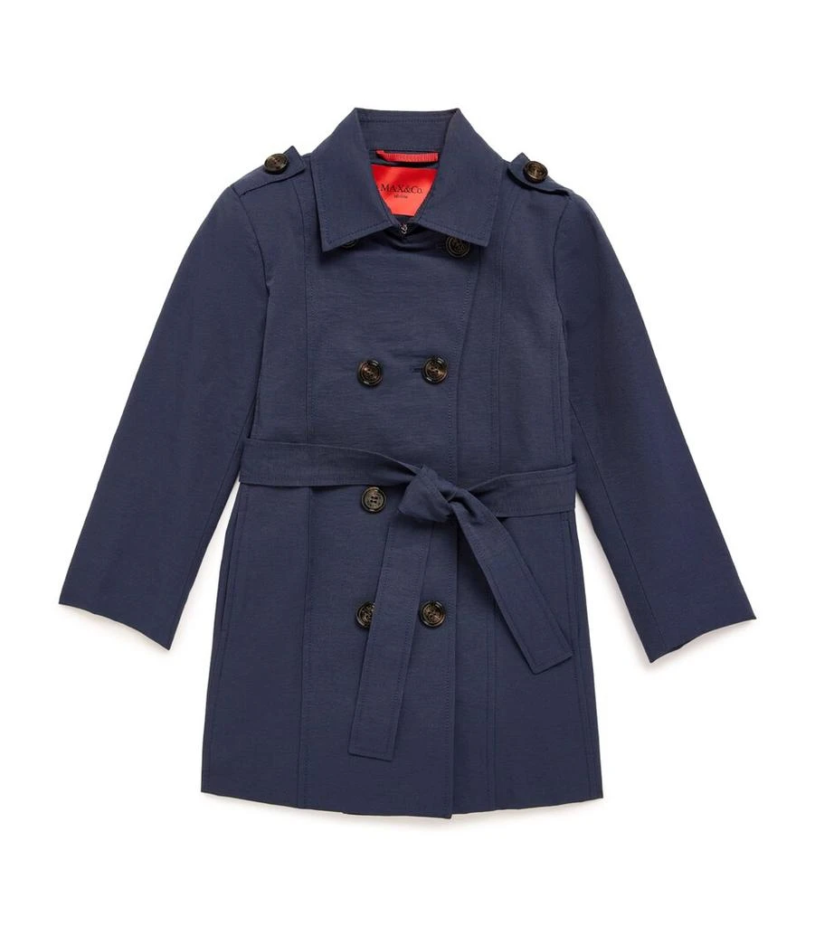 MAX&CO. KIDS Cotton-Blend Trench Coat (4-16 Years) 1