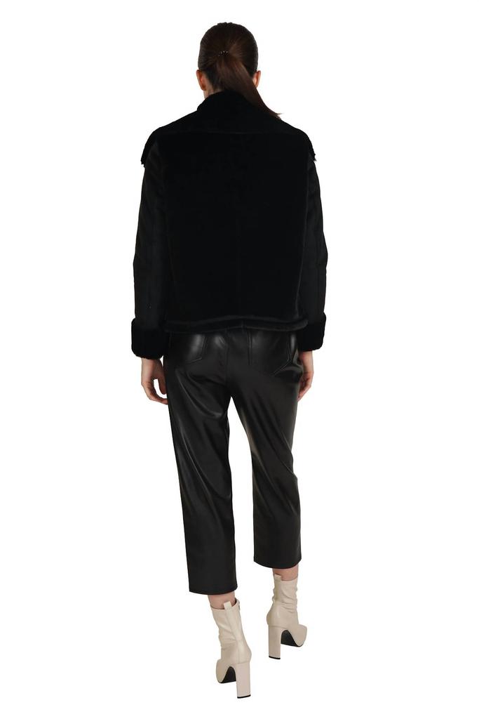 Love Token Love Token - Eliza Faux Suede/Fur Zippered Jacket