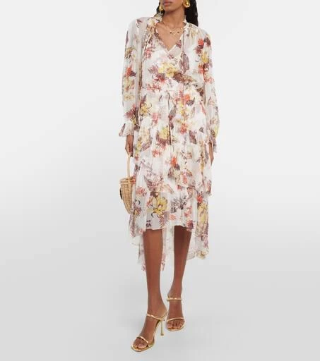 Matchmaker floral tiered midi dress  On Sale Now with Up to 31% Off |  Discover Exclusive Deals & Savings at BeyondStyle  Authentic Zimmermann m| dresses|zimmermann|women|midi dresses|clothing|o|w|e|designers|n with  Limited-Time Discounts, Free Shipping,