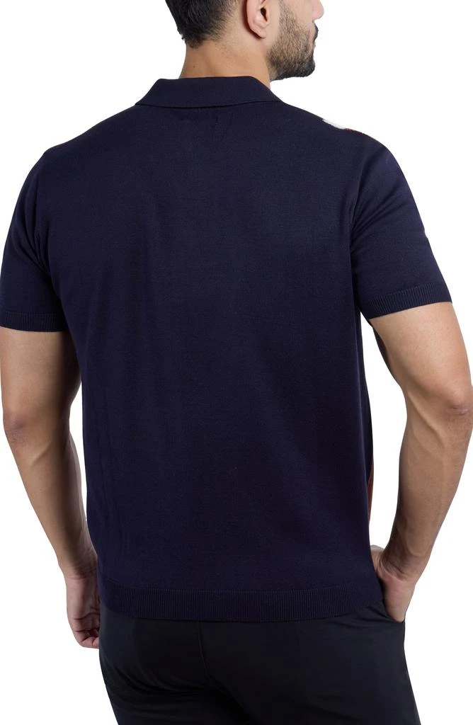 Spring + Mercer Stripe Polo Sweater 2