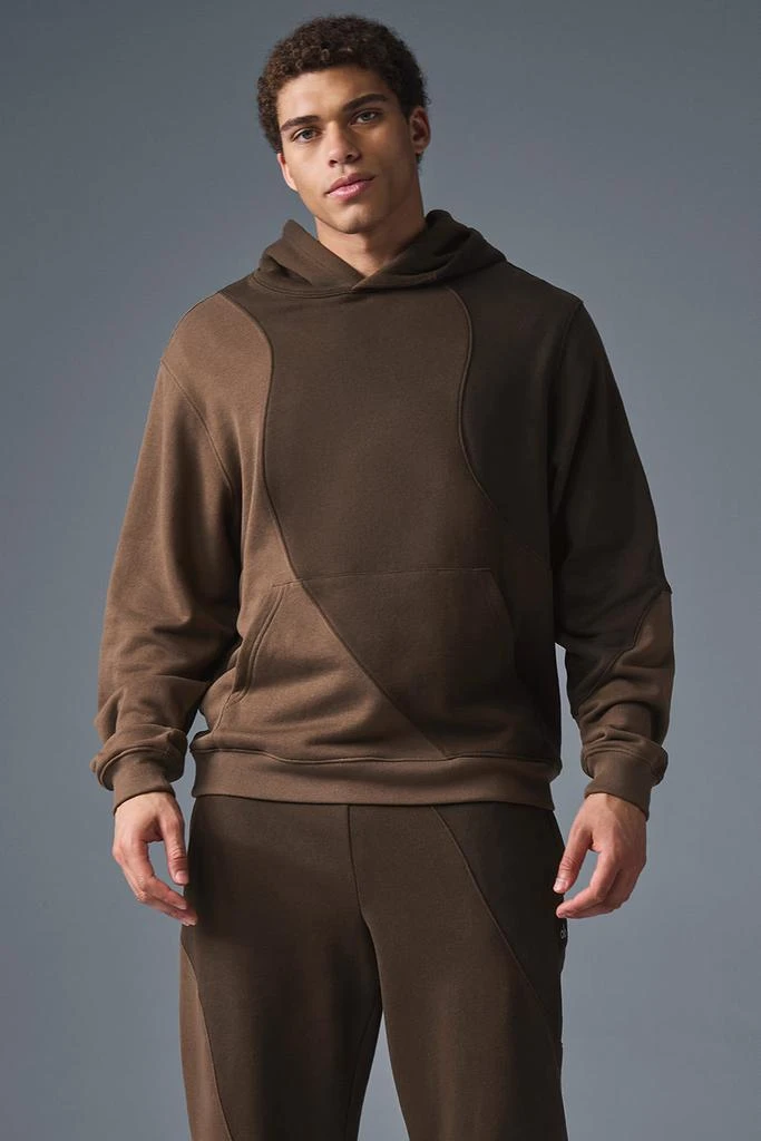 Alo Make Waves Hoodie - Espresso Tonal 1