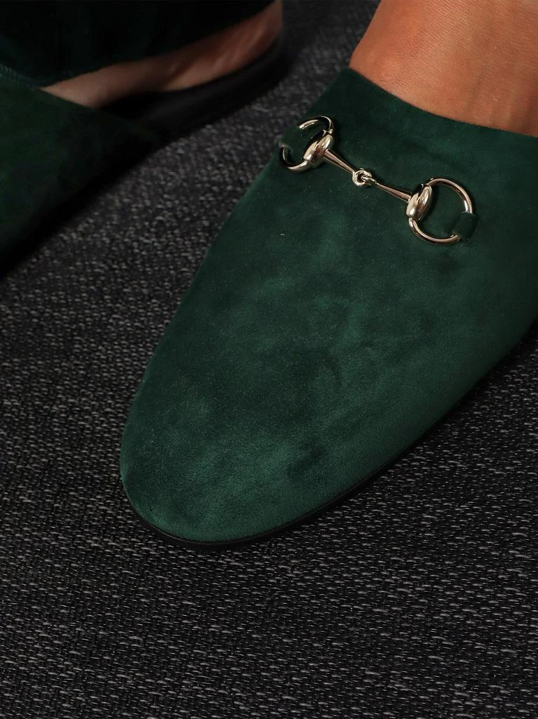 Gucci Suede sabot with Horsebit 2