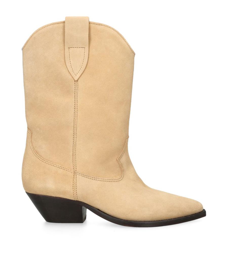 Isabel Marant Suede Duerto Cowboy Boots 40 - Shoes - BeyondStyle
