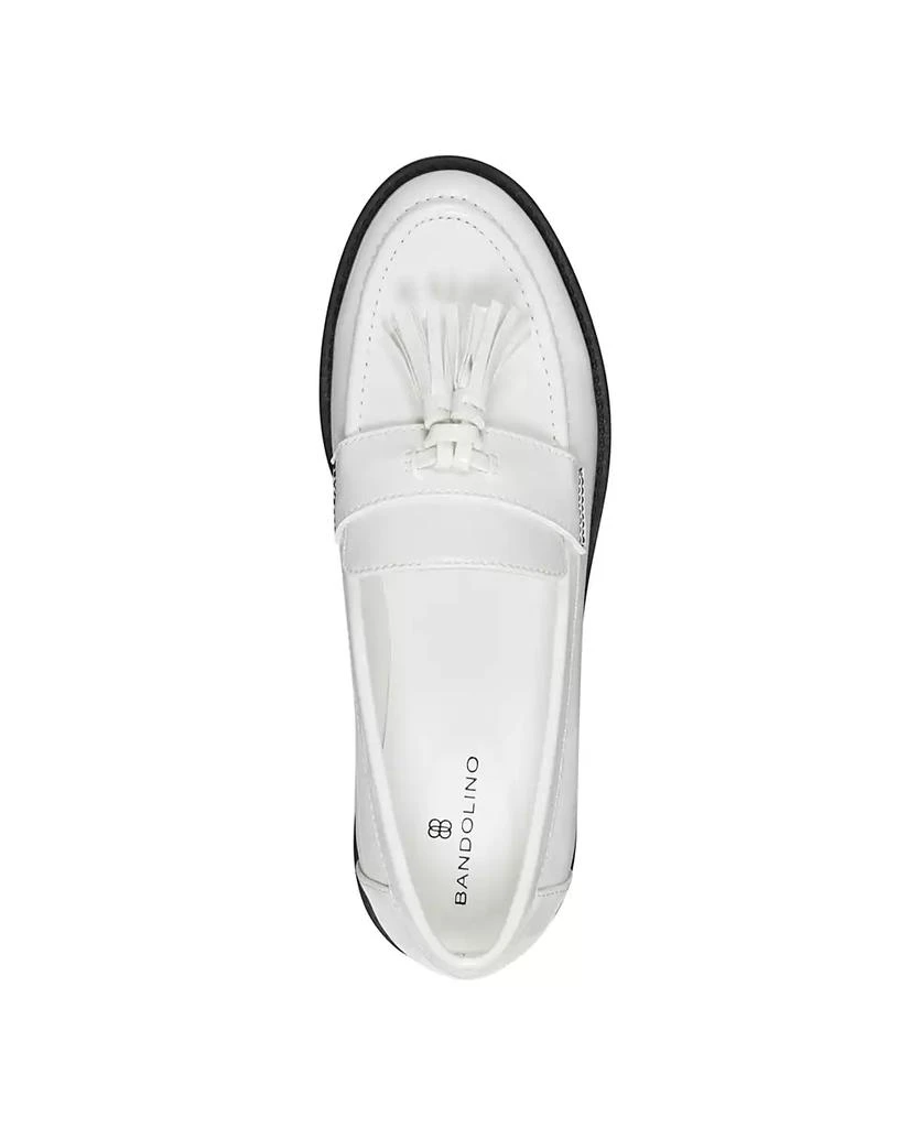 Bandolino Women's Fillup Lug Sole Tassel Loafers 4