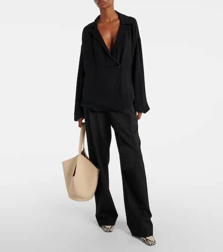 Khaite Trenton wool wide-leg pants 2