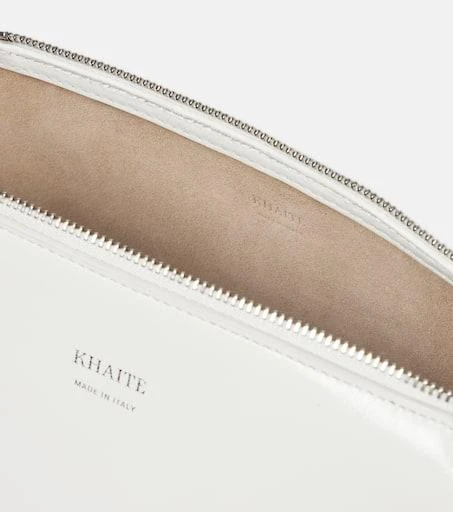 Khaite Lina patent leather shoulder bag 3