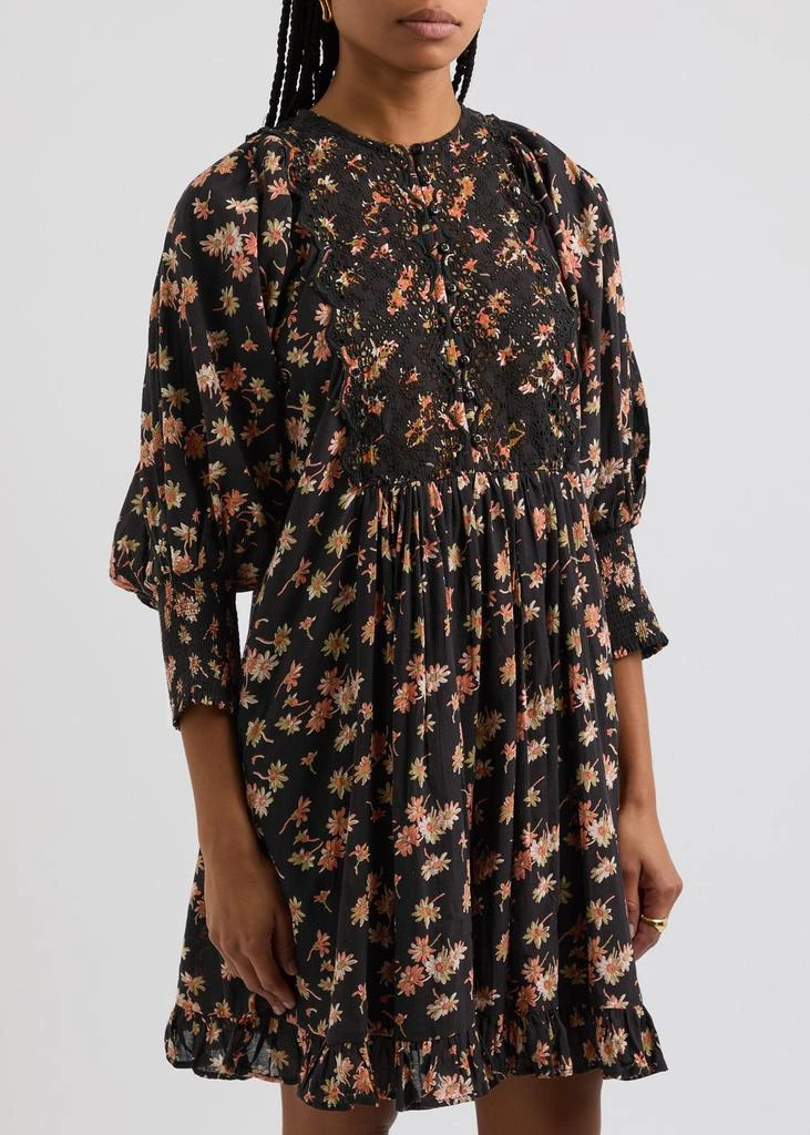 BYTIMO Floral-print cotton-blend mini dress 2