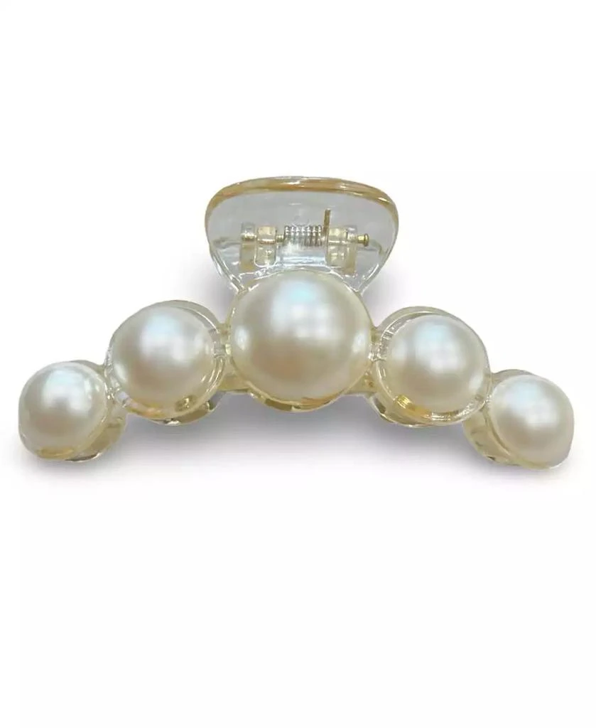 Headbands of Hope Dots Clip - Pearl White