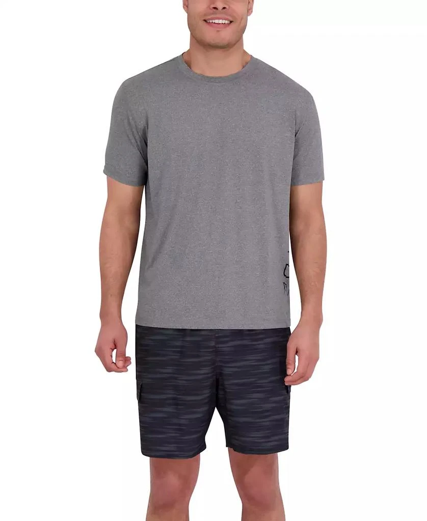 Spyder Men
s Short Sleeve Drop Needle Crewneck Swim Shirt 4