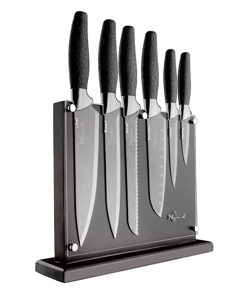 New England Cutlery 7 Piece Titanium Coated Cutlery Set 4