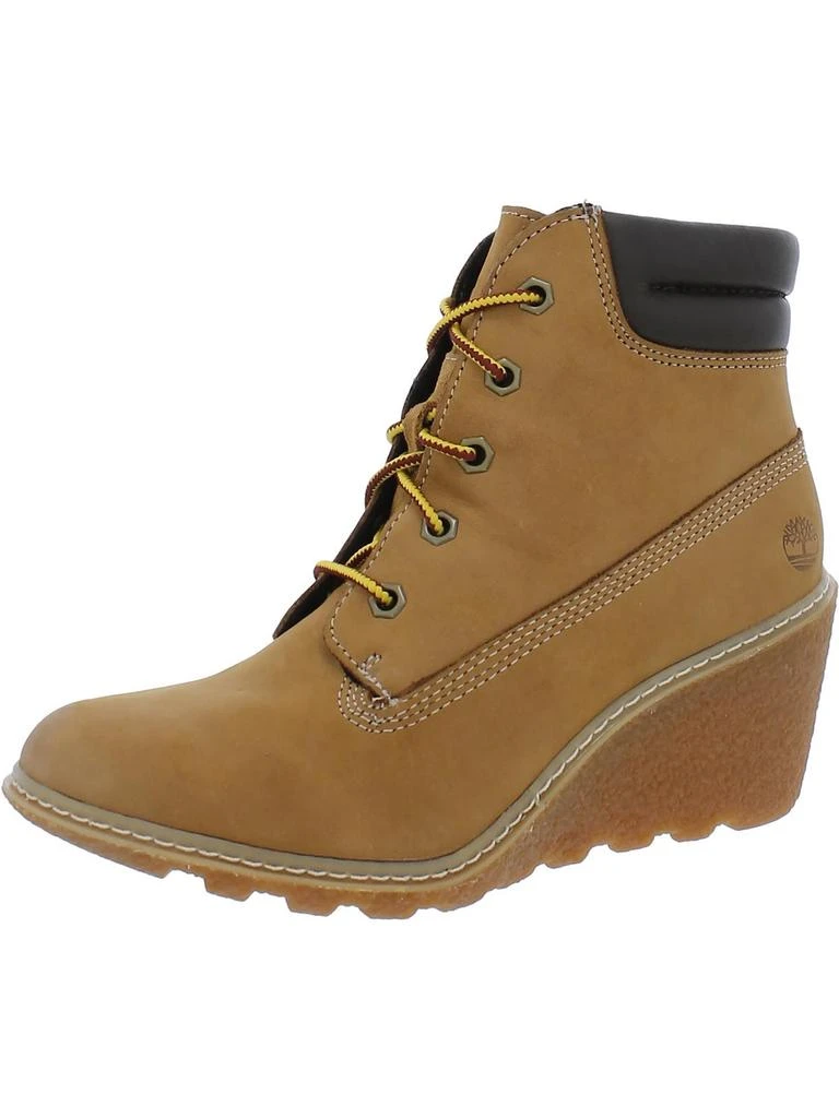 Timberland Womens Pointed Toe Wedge Wedge Boots 1