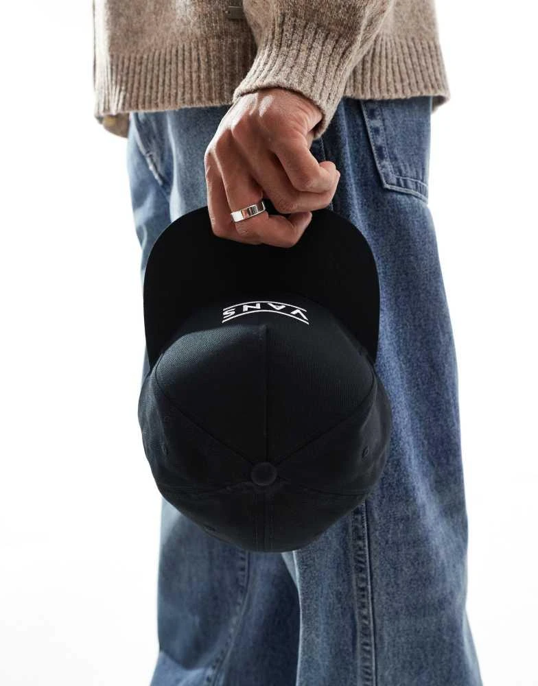 Vans Vans Half box snapback hat in black 3
