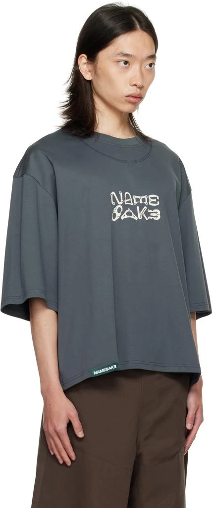 NAMESAKE Blue Mayo Oversized Carabiner T-shirt 2