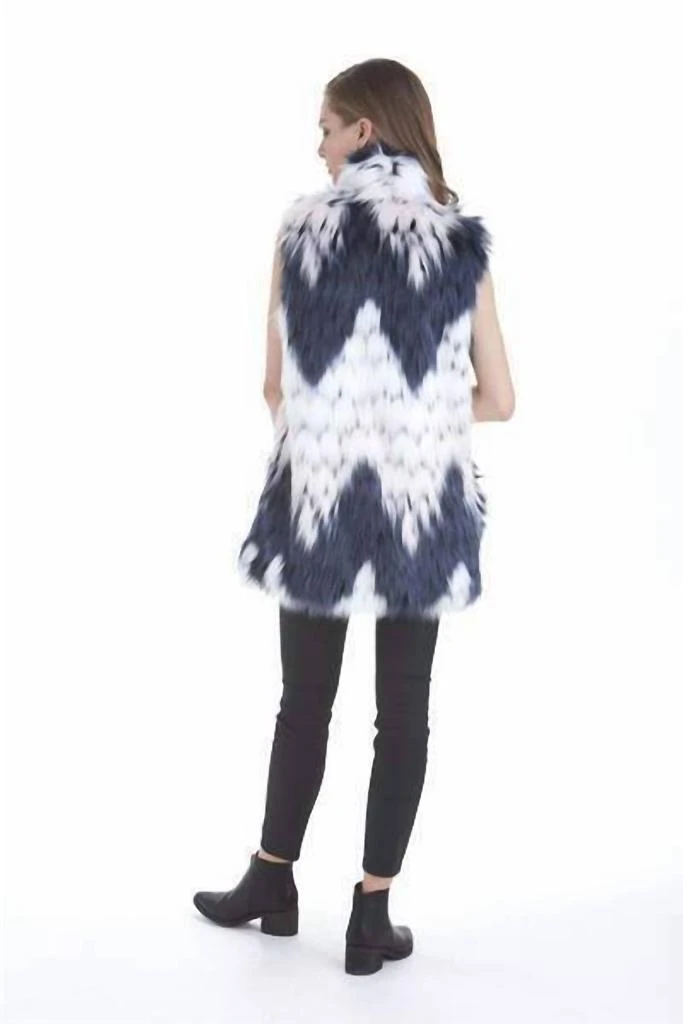 Love Token Love Token - Winnie Textured Faux Fur Vest 3