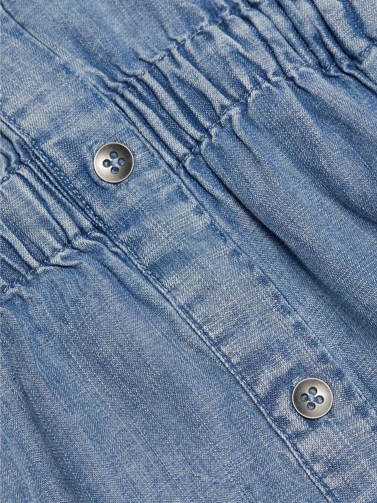 Splendid Raquel Denim Button-Front Minidress 7