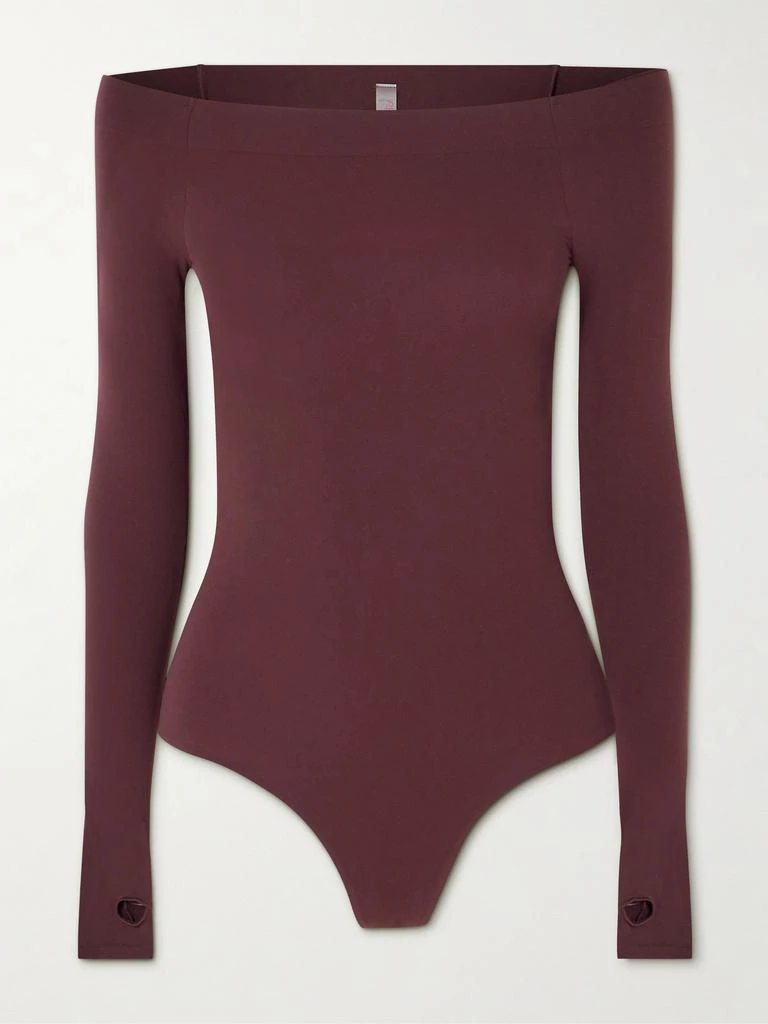 Commando Ballet Off-the-shoulder Stretch-jersey Bodysuit